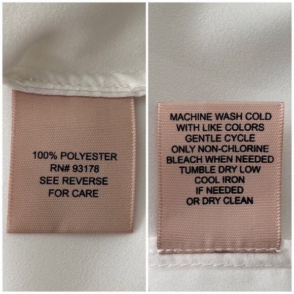 Joie Keturah Blouse Women's Small White Faux Wrap Minimalist Modest Office NWT - Picture 11 of 14